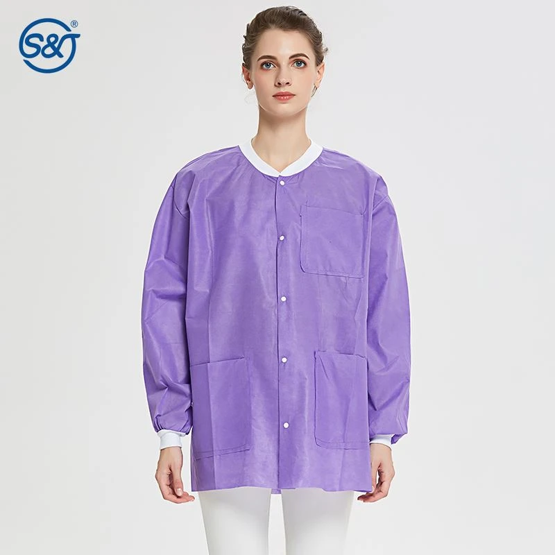 S&J Safe Plus Spun-janèt laboratwa jetab